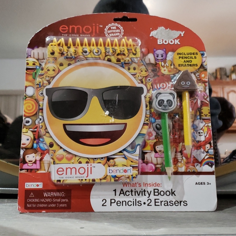 Emoji activity book